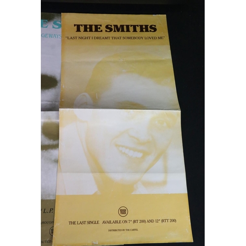 1105 - Memorabilia - The Smiths - Five Rough Trade promo posters to include Last Night I Dreamt That Somebo... 