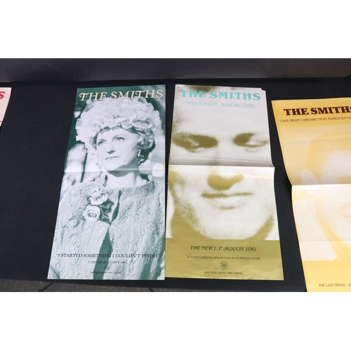 1105 - Memorabilia - The Smiths - Five Rough Trade promo posters to include Last Night I Dreamt That Somebo... 