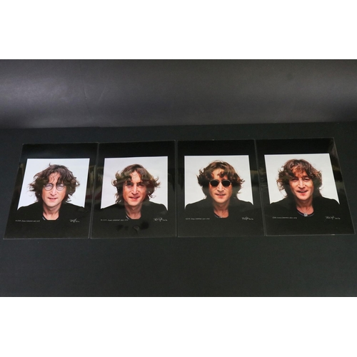 1111 - Memorabilia - John Lennon & Bob Gruen Walls And Bridges limited edition prints.  Set of four 11