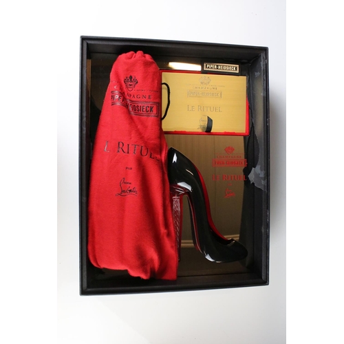 ☆Christian louboutin x piper-heidsieck パイパーエドシック