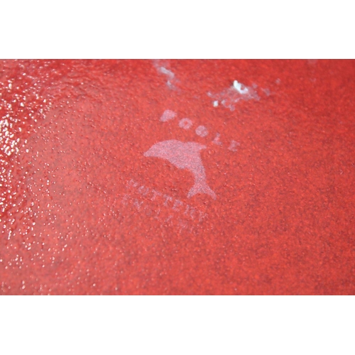 58 - Collection of Poole Pottery including Brown Lustre Vase, 38cm high, Pastel Brush Strokes Vase, 26cm ... 