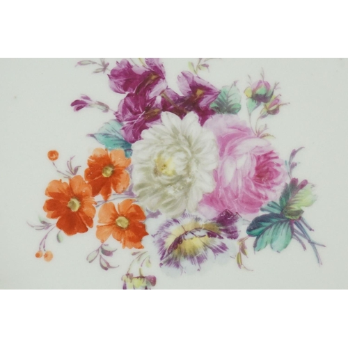 17 - Seven Meissen reticulated Plates decorated with sprays of flowers within a ribbon border and pierced... 