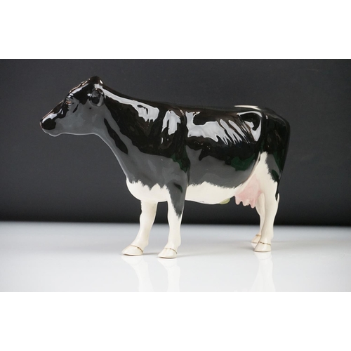 18 - Beswick Shetland Cow, model no. 4112, boxed