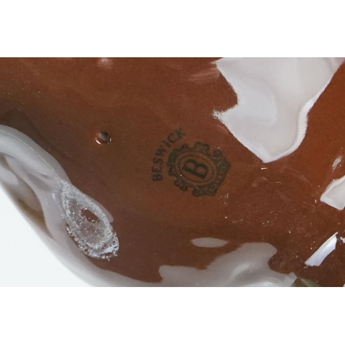 19 - Beswick Red Poll Cow, model no. 4111, boxed