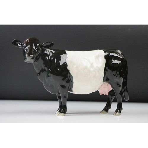 20 - Beswick Belted Galloway Cow, model no. 4113a, boxed