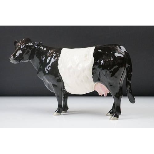 20 - Beswick Belted Galloway Cow, model no. 4113a, boxed