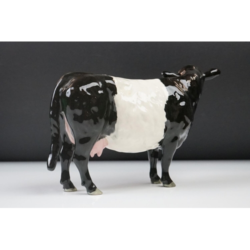 20 - Beswick Belted Galloway Cow, model no. 4113a, boxed