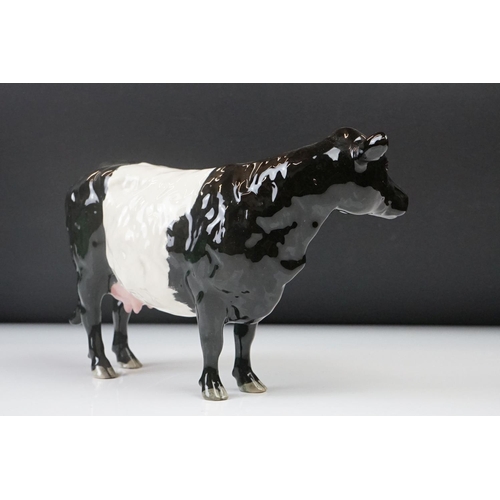 20 - Beswick Belted Galloway Cow, model no. 4113a, boxed