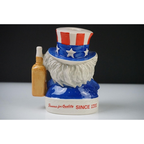 30 - Three Royal Doulton International Collection Medium Character Jugs including Samurai Warrior, Captai... 