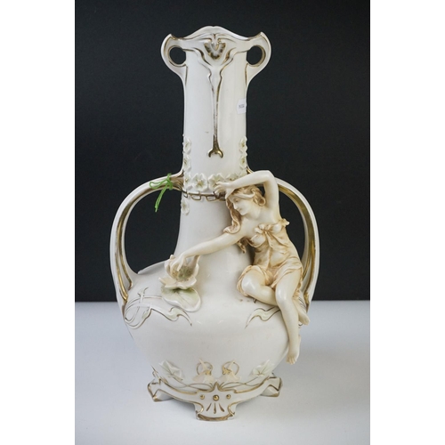 32 - Pair of 19th century Staffordshire Flatback Figures titled ' War ' and ' Peace ' modelled as a Soldi... 