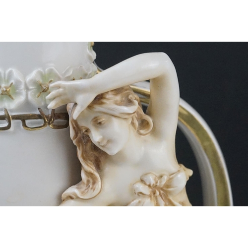 32 - Pair of 19th century Staffordshire Flatback Figures titled ' War ' and ' Peace ' modelled as a Soldi... 