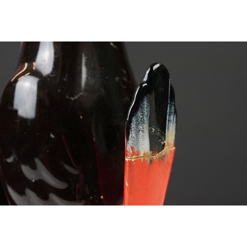 5 - Advertising - Carlton Ware Guinness toucan ceramic table lamp, motto reads 'How Grand To Be a Toucan... 