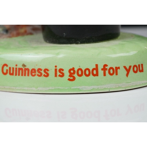 5 - Advertising - Carlton Ware Guinness toucan ceramic table lamp, motto reads 'How Grand To Be a Toucan... 