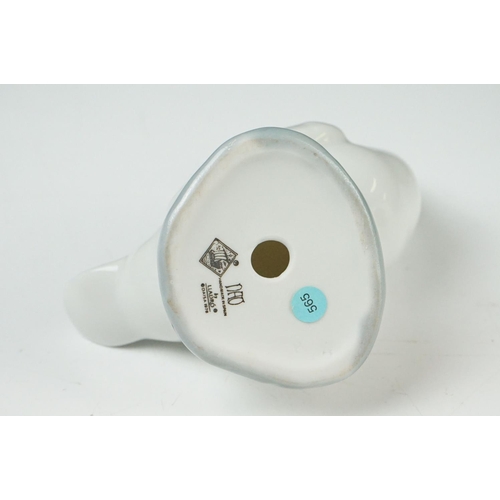 42 - Continental Porcelain ' Augustus Rex ' Large Coffee Can and Saucer decorated with panels of courting... 