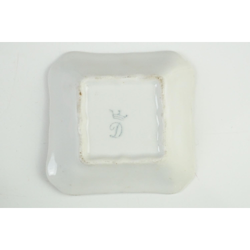 53 - Pair of Continental Porcelain Cabinet Cups and Saucers decorated in gilt and enamels with flowers an... 