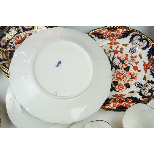 9 - Collection of Royal Crown Derby Imari 2451 pattern Tea ware including Eight Tea Cups and Eight Sauce... 