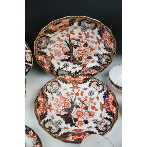 9 - Collection of Royal Crown Derby Imari 2451 pattern Tea ware including Eight Tea Cups and Eight Sauce... 