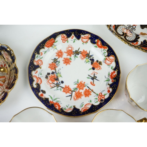 9 - Collection of Royal Crown Derby Imari 2451 pattern Tea ware including Eight Tea Cups and Eight Sauce... 
