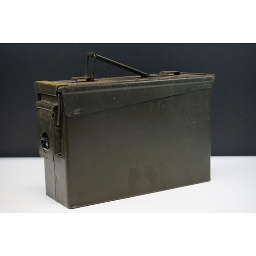 74 - A British Military (NATO) 7.62mm 200 Cartridge Ammunition Box.