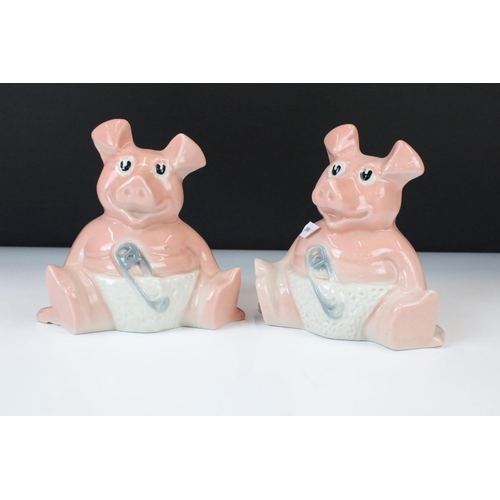 116 - Ten Wade NatWest pig money banks to include Cousin Wesley, Sir Nathaniel Westminster the father, 2 x... 