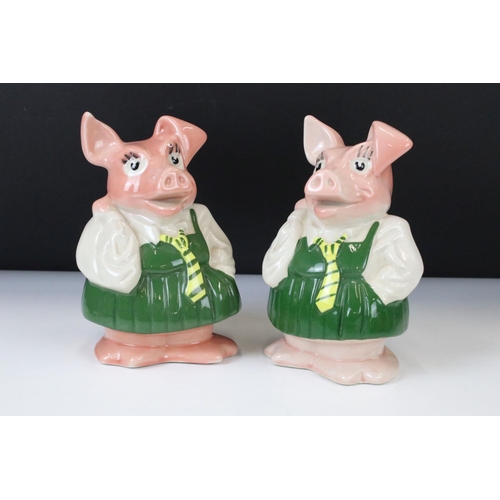 116 - Ten Wade NatWest pig money banks to include Cousin Wesley, Sir Nathaniel Westminster the father, 2 x... 