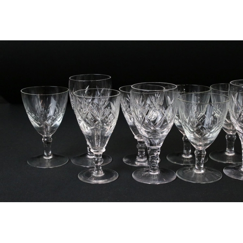 119 - Collection of 20th Century Cut Crystal Glassware to include a boxed Edinburgh Crystal set of 6 tumbl... 