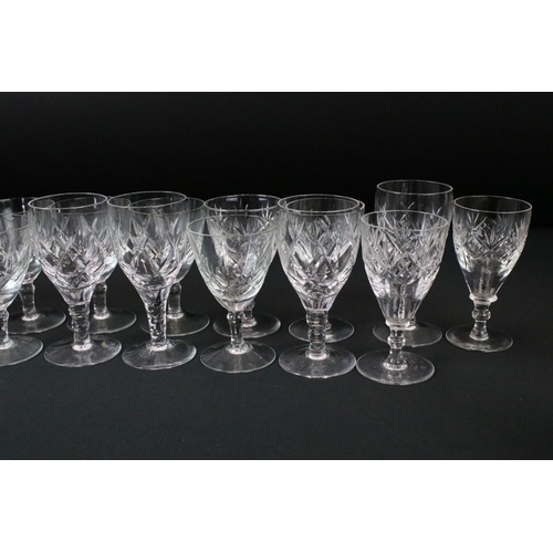 119 - Collection of 20th Century Cut Crystal Glassware to include a boxed Edinburgh Crystal set of 6 tumbl... 