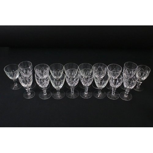 119 - Collection of 20th Century Cut Crystal Glassware to include a boxed Edinburgh Crystal set of 6 tumbl... 