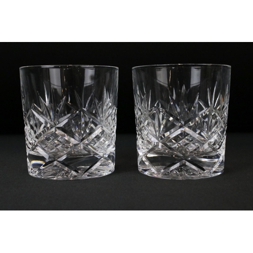 119 - Collection of 20th Century Cut Crystal Glassware to include a boxed Edinburgh Crystal set of 6 tumbl... 