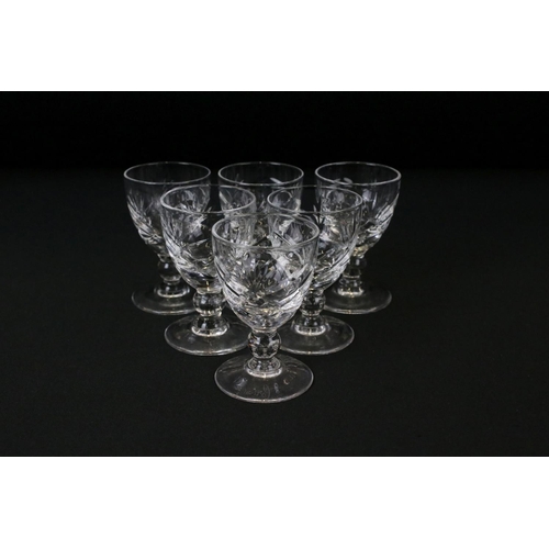 119 - Collection of 20th Century Cut Crystal Glassware to include a boxed Edinburgh Crystal set of 6 tumbl... 