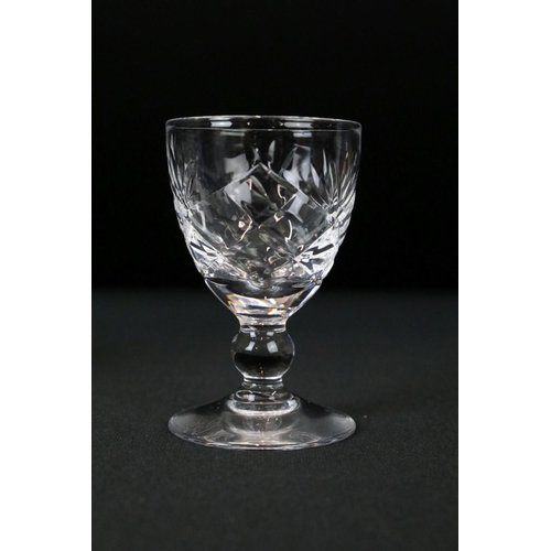 119 - Collection of 20th Century Cut Crystal Glassware to include a boxed Edinburgh Crystal set of 6 tumbl... 