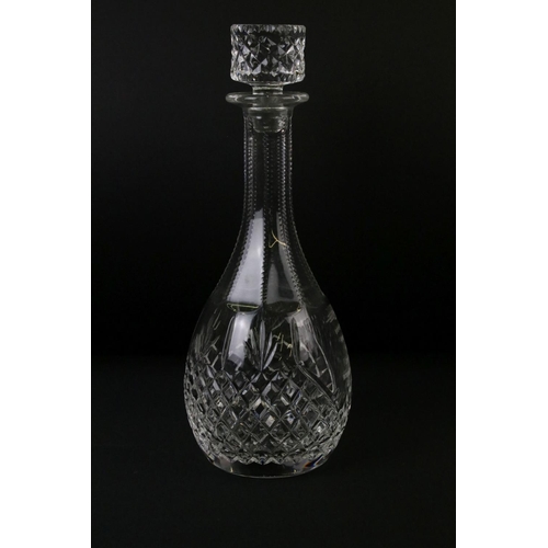 127 - Collection of 20th Century glassware to include 8 x decanters & stoppers (featuring Royal Doulton, 2... 