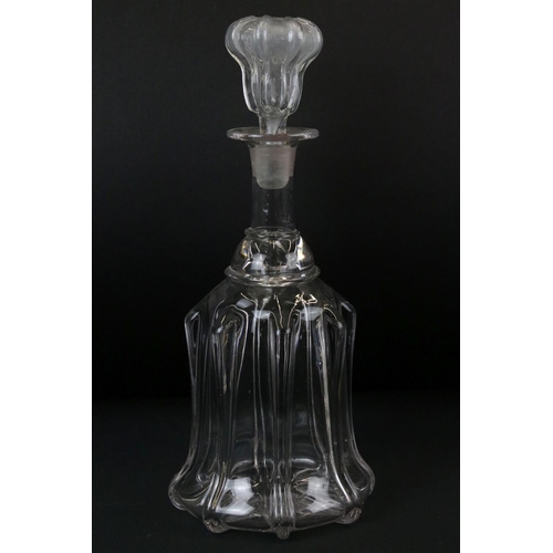 127 - Collection of 20th Century glassware to include 8 x decanters & stoppers (featuring Royal Doulton, 2... 