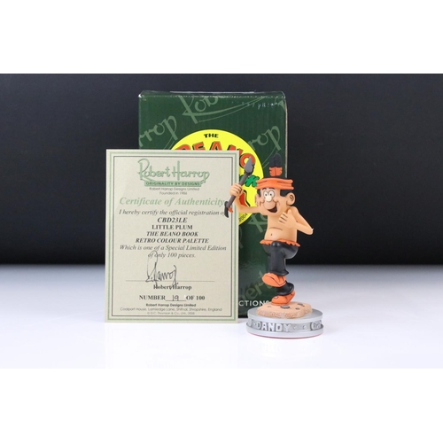 132 - Ten Boxed Robert Harrop Beano Dandy figures to include 6 x ltd edn examples (BD31LE Jock, BD32LE Geo... 