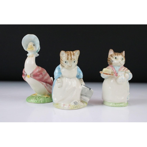 134 - Three Boxed Beswick ' English Country Folk ' figures to include Shephard Sheepdog (ECF 5), Mrs Rabbi... 