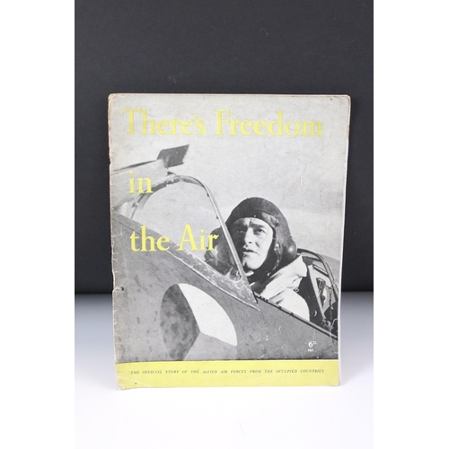 155 - A collection of four vintage aviation books to include Birth of a Spitfire by Gordon Beckles and Dis... 