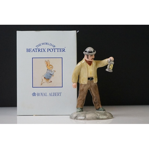 76 - Four Boxed Royal Albert ' The World of Beatrix Potter ' ceramic figures to include Peter with Red Po... 