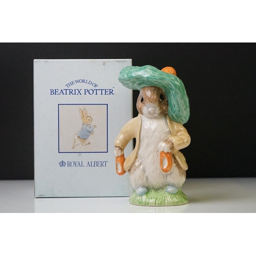 76 - Four Boxed Royal Albert ' The World of Beatrix Potter ' ceramic figures to include Peter with Red Po... 