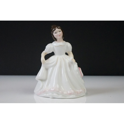 77 - Six Royal Doulton Porcelain Lady Figures to include 2 x Collectors Club Exclusives (HN 4250 Sentimen... 