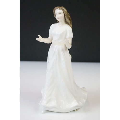 77 - Six Royal Doulton Porcelain Lady Figures to include 2 x Collectors Club Exclusives (HN 4250 Sentimen... 