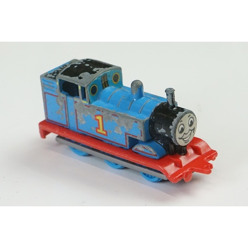 222 - Thomas the Tank - approx. 15 Ertl diecast Thomas the Tank Engines and Harold Helicopter together wit... 