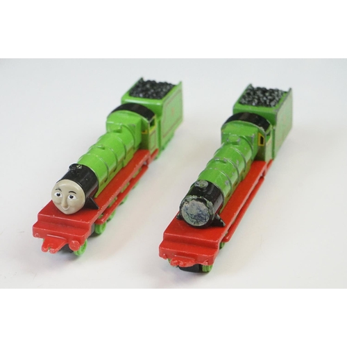 222 - Thomas the Tank - approx. 15 Ertl diecast Thomas the Tank Engines and Harold Helicopter together wit... 