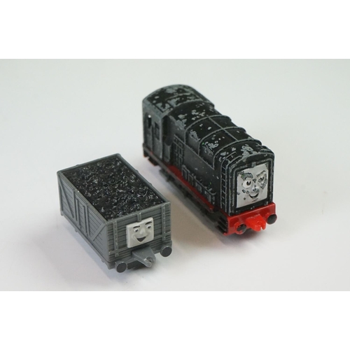 222 - Thomas the Tank - approx. 15 Ertl diecast Thomas the Tank Engines and Harold Helicopter together wit... 