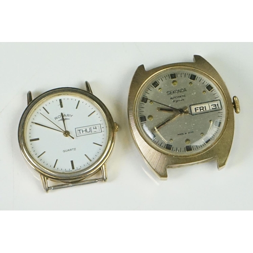 288 - Collection of Watches and Pocket Watches including Sekonda, Rotary, Citizen, Gucci, Lorus, Timex, et... 