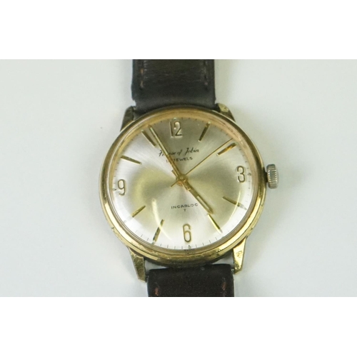 290 - A vintage gents House of Jobin 17 jewel wristwatch together with a gents Paul Jobin 17 Jewel wristwa... 