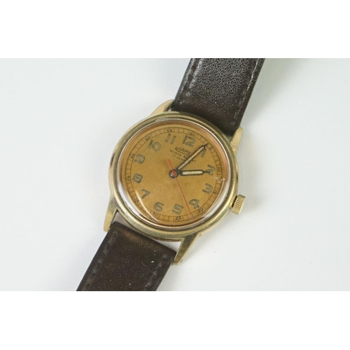 291 - Two vintage gents Roamer wristwatches together with a ladies Citizen example