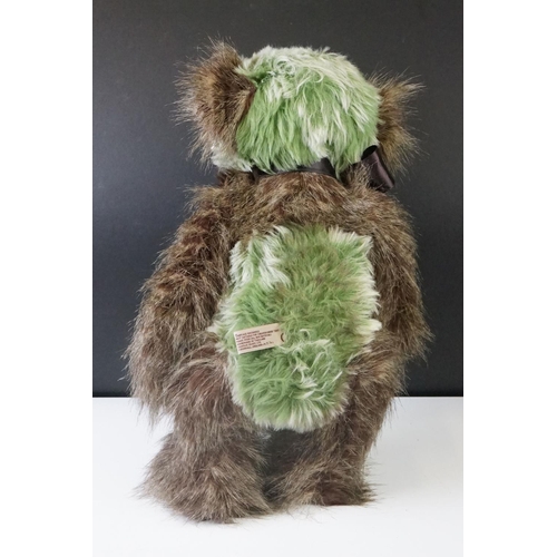 296 - Charlie Bears ' Wozley ' bear, designed by Isabelle Lee, with original tag (product code CB131348), ... 