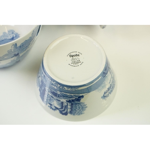 51 - Collection of Copeland Spode and Spode ' Italian ' pattern blue & white ceramics, 39 pieces, to incl... 