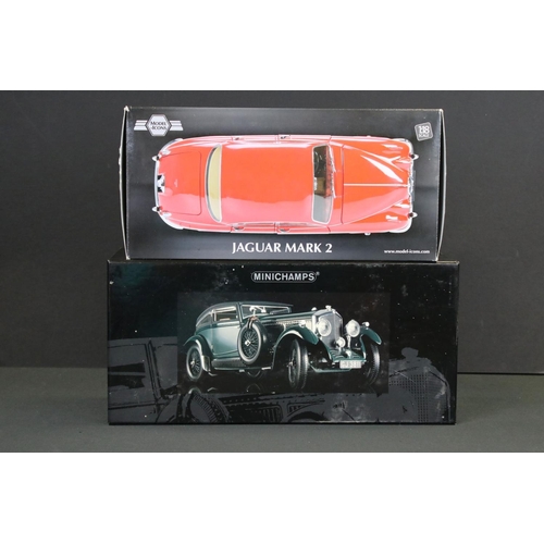 Boxed Paul's Model Art Minichamps 1:18 Bentley 6.5 Litre Gurney