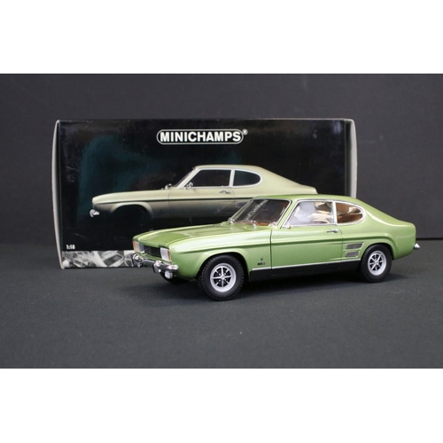Two boxed Pauls Model Art MiniChamps 1/18 diecast models to 